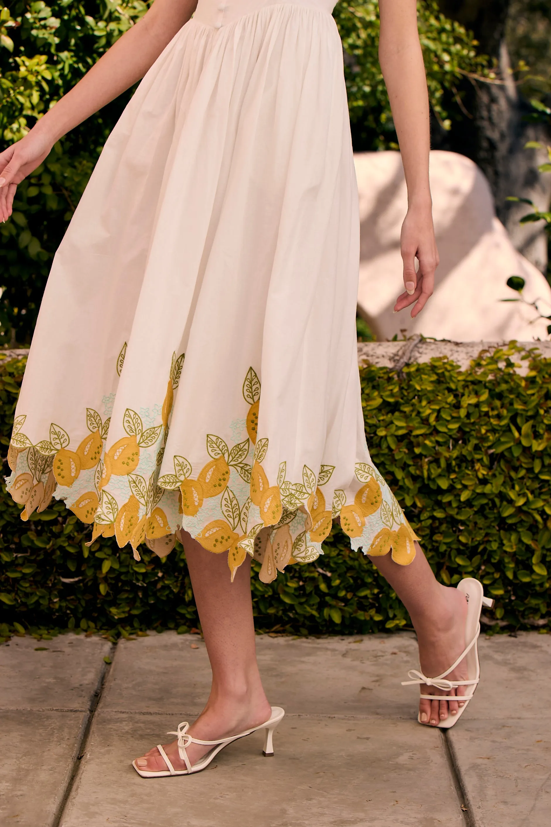 Clarissa Dress in Lemon sold by Ivy City Co product image thumbnail 2