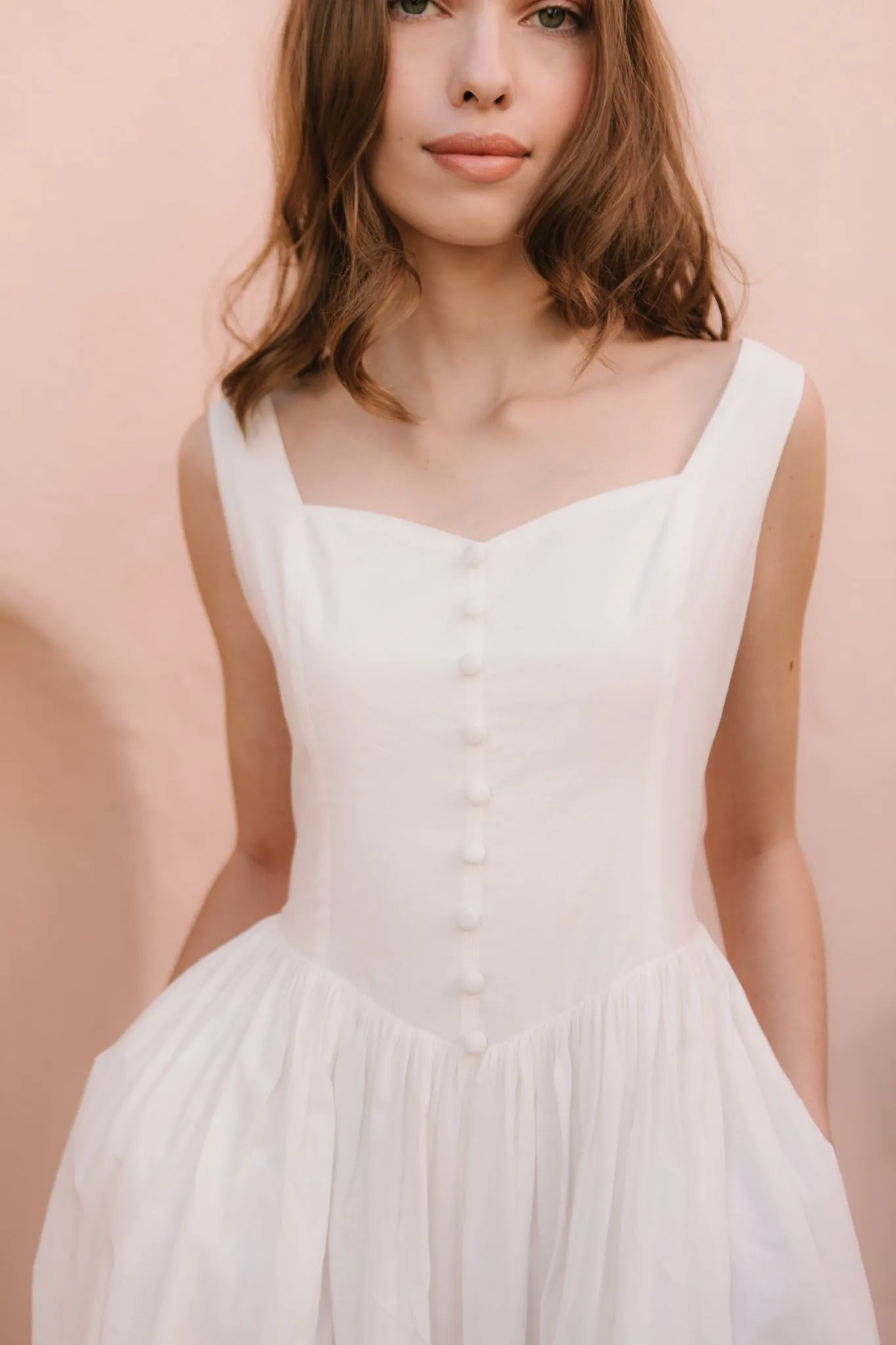 Clarissa Dress in Lemon sold by Ivy City Co product image thumbnail 4