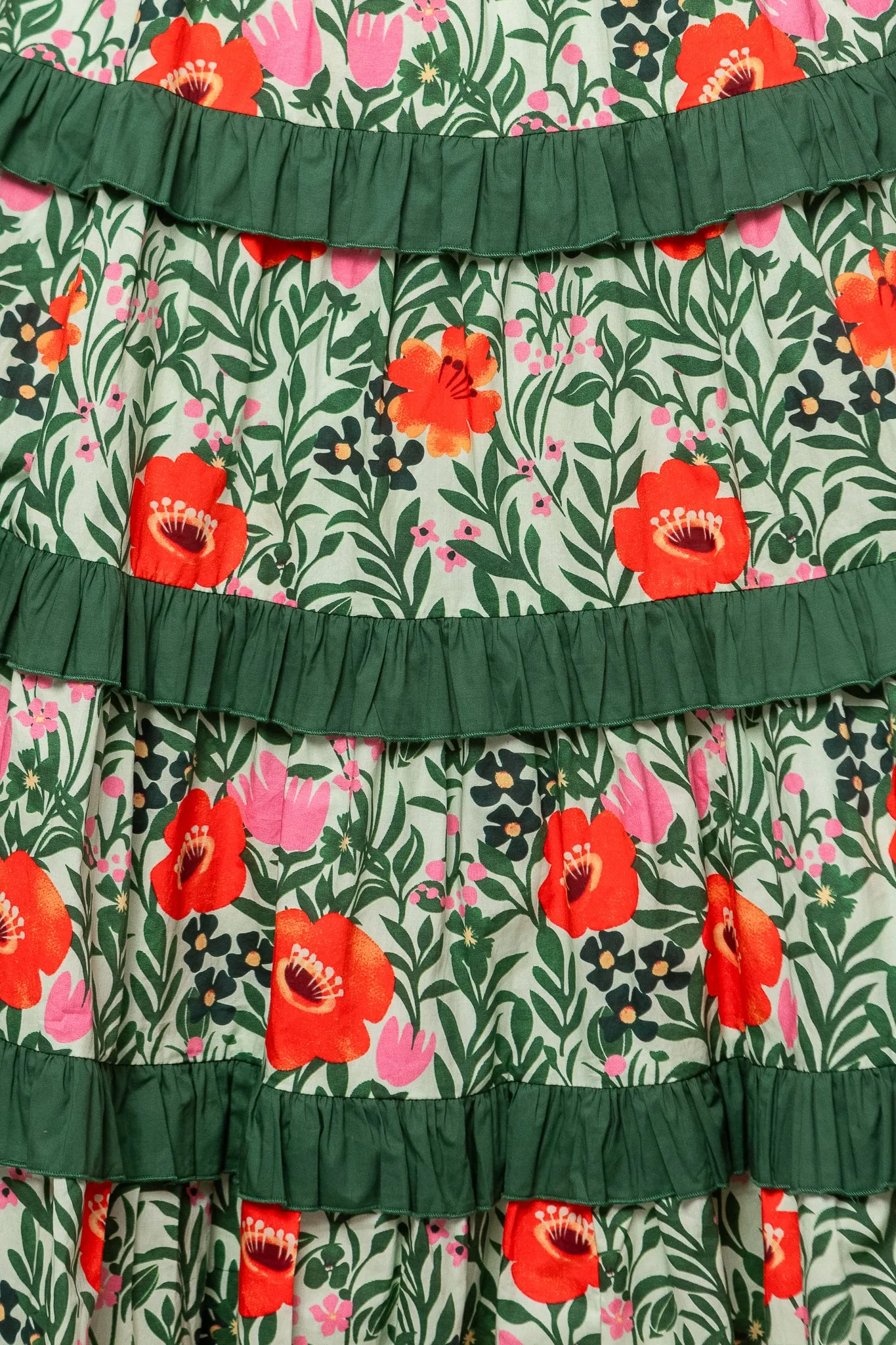 Juno Dress in Green Floral sold by Ivy City Co product image thumbnail 3