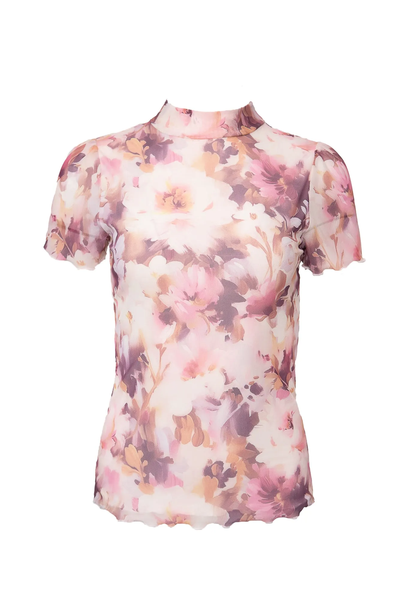 Ava Top in Purple Floral sold by Ivy City Co product image thumbnail 5
