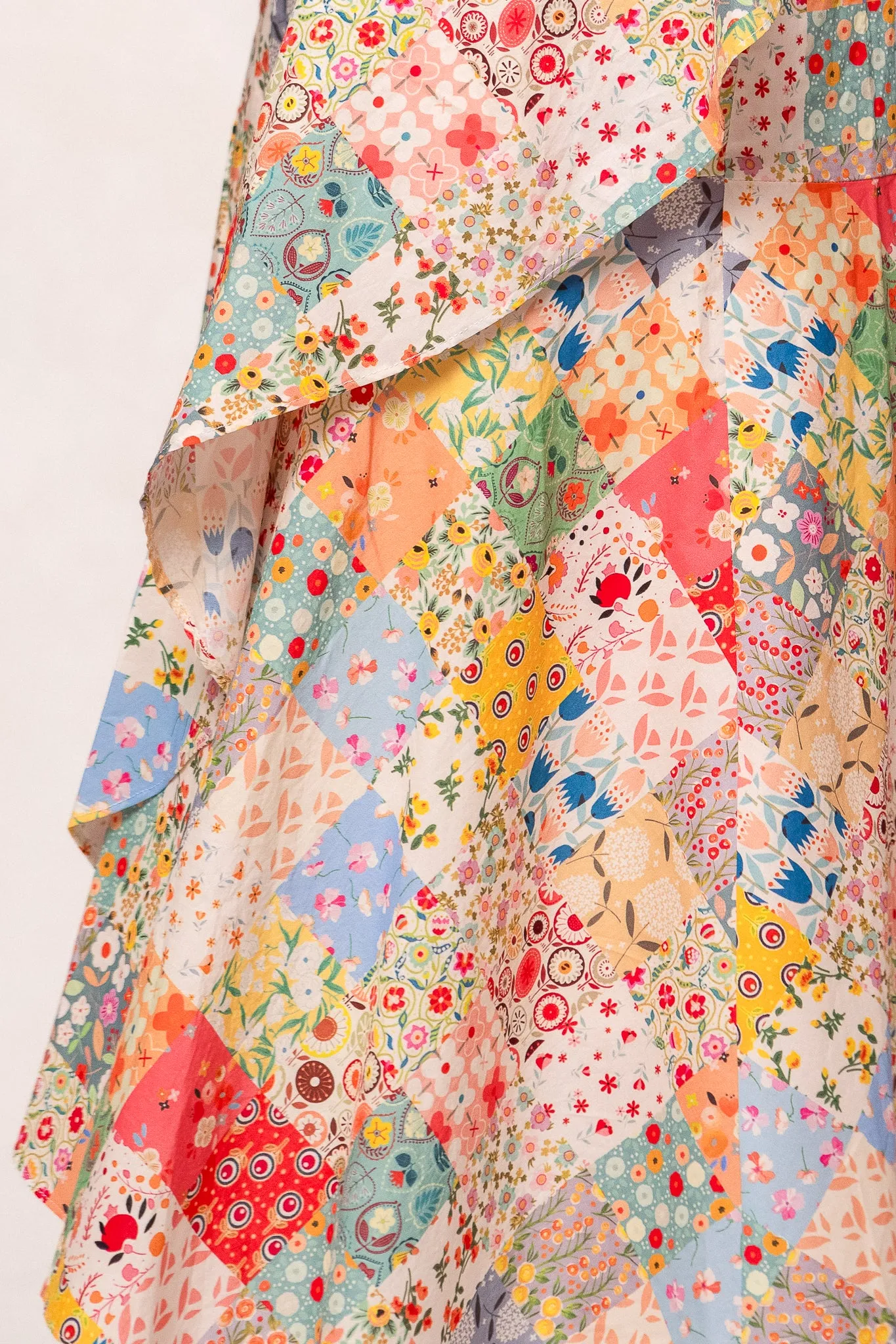 Francesca Skirt in Floral Patchwork sold by Ivy City Co product image thumbnail 5