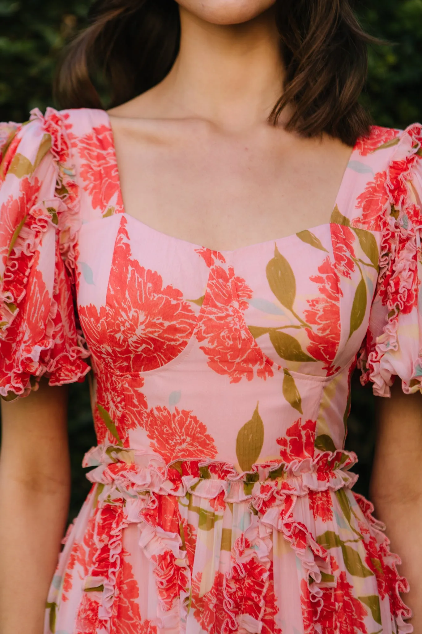 Layla Dress in Pink Floral sold by Ivy City Co product image thumbnail 3