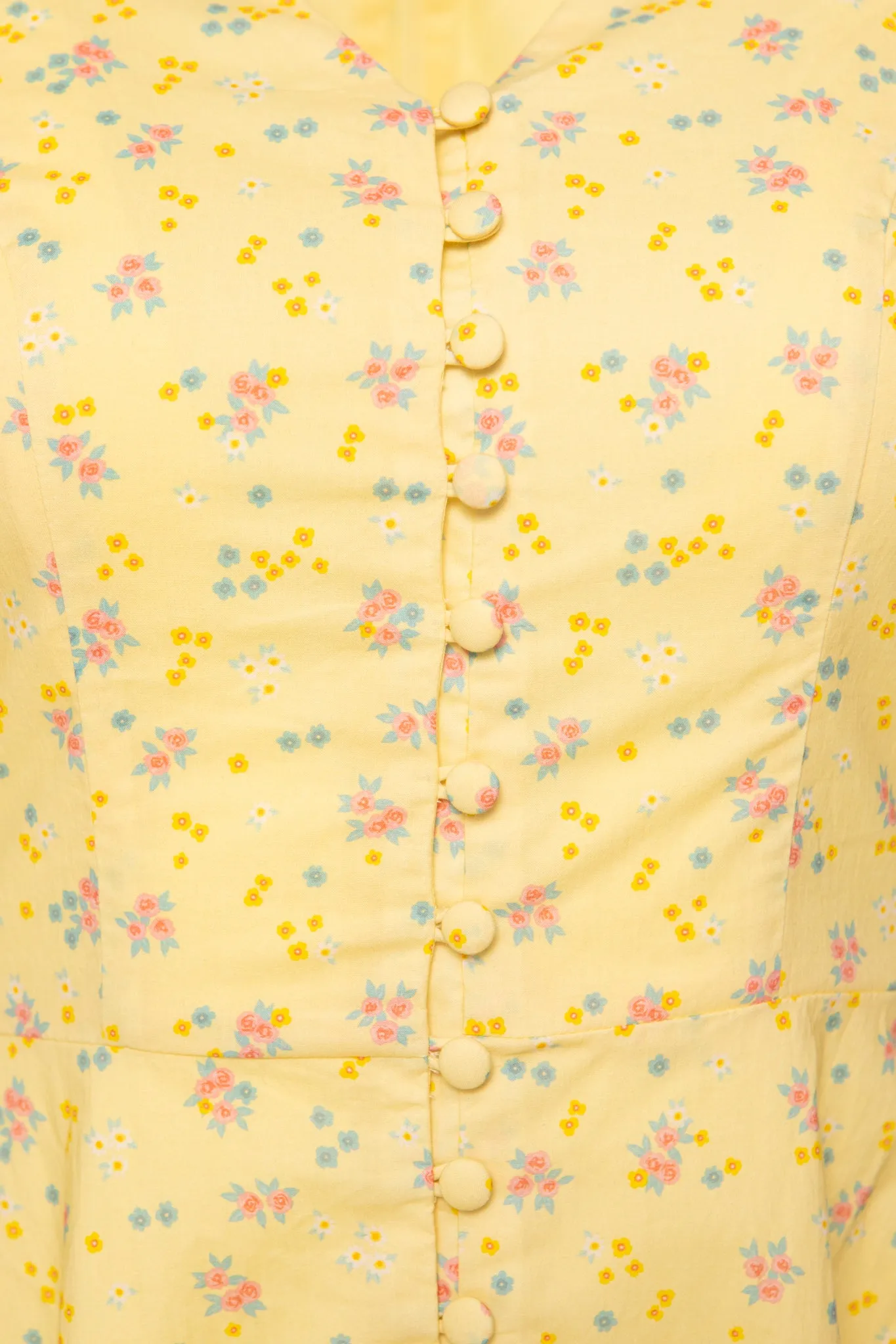 Allie Dress in Yellow Floral sold by Ivy City Co product image thumbnail 5