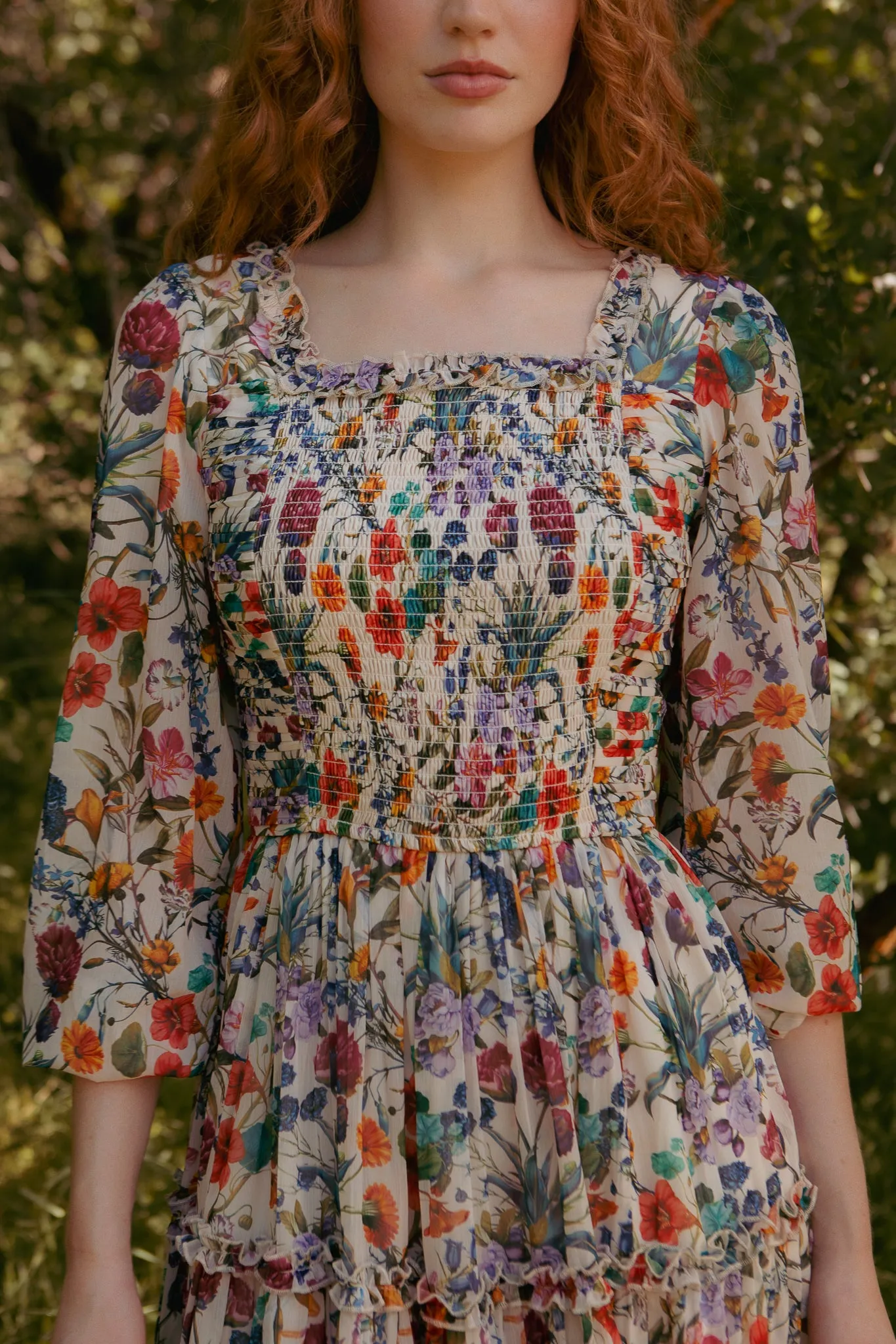 Selena Dress in Vivid Meadow sold by Ivy City Co product image thumbnail 3