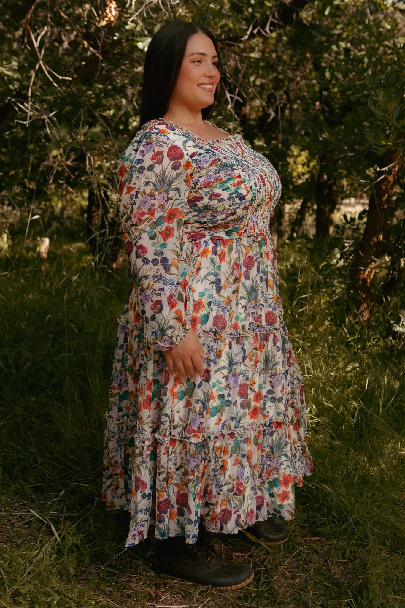 Selena Dress in Vivid Meadow sold by Ivy City Co product image thumbnail 5