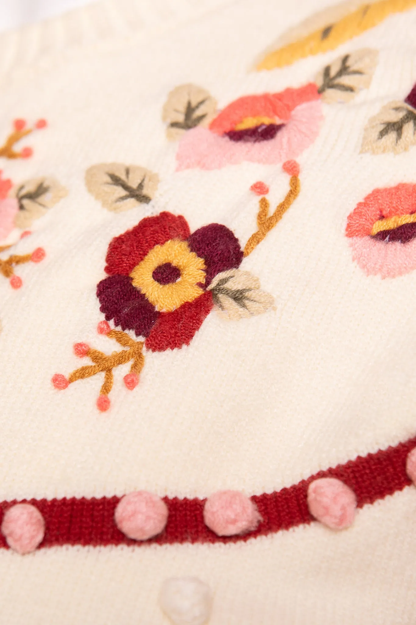 Sylvie Sweater in Cream sold by Ivy City Co product image thumbnail 3