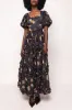 Layla Dress in Winter Floral sold by Ivy City Co