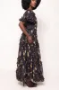 Layla Dress in Winter Floral sold by Ivy City Co