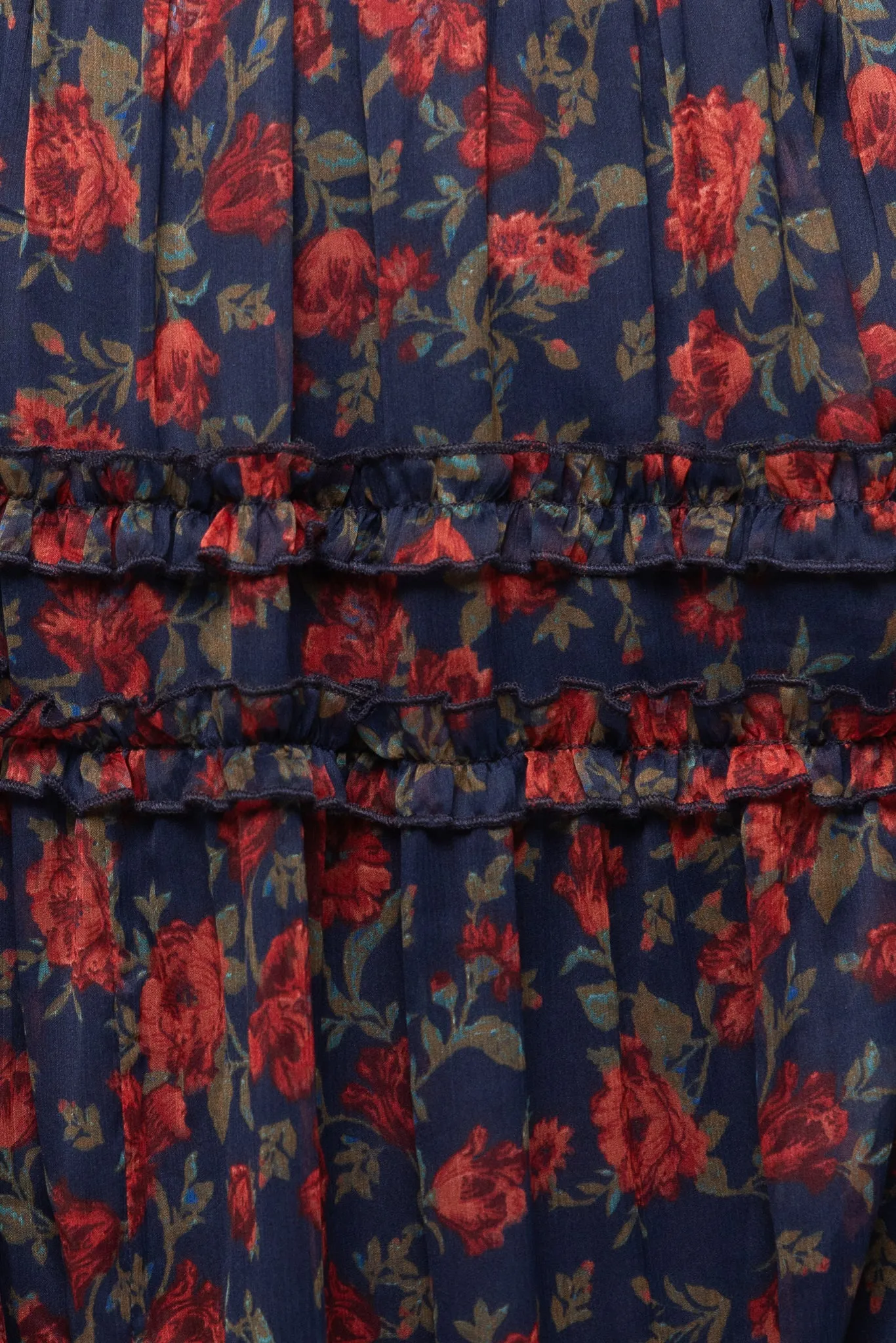 Geneva Dress in Scarlet Bloom sold by Ivy City Co product image thumbnail 3