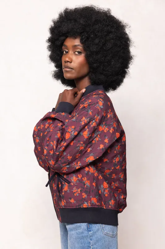 Valerie Jacket in Marigold Floral sold by Ivy City Co