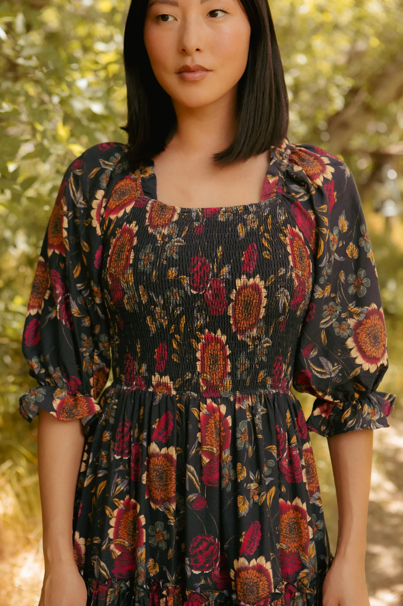 Madeline Dress in Moody Sunflower sold by Ivy City Co product image thumbnail 2