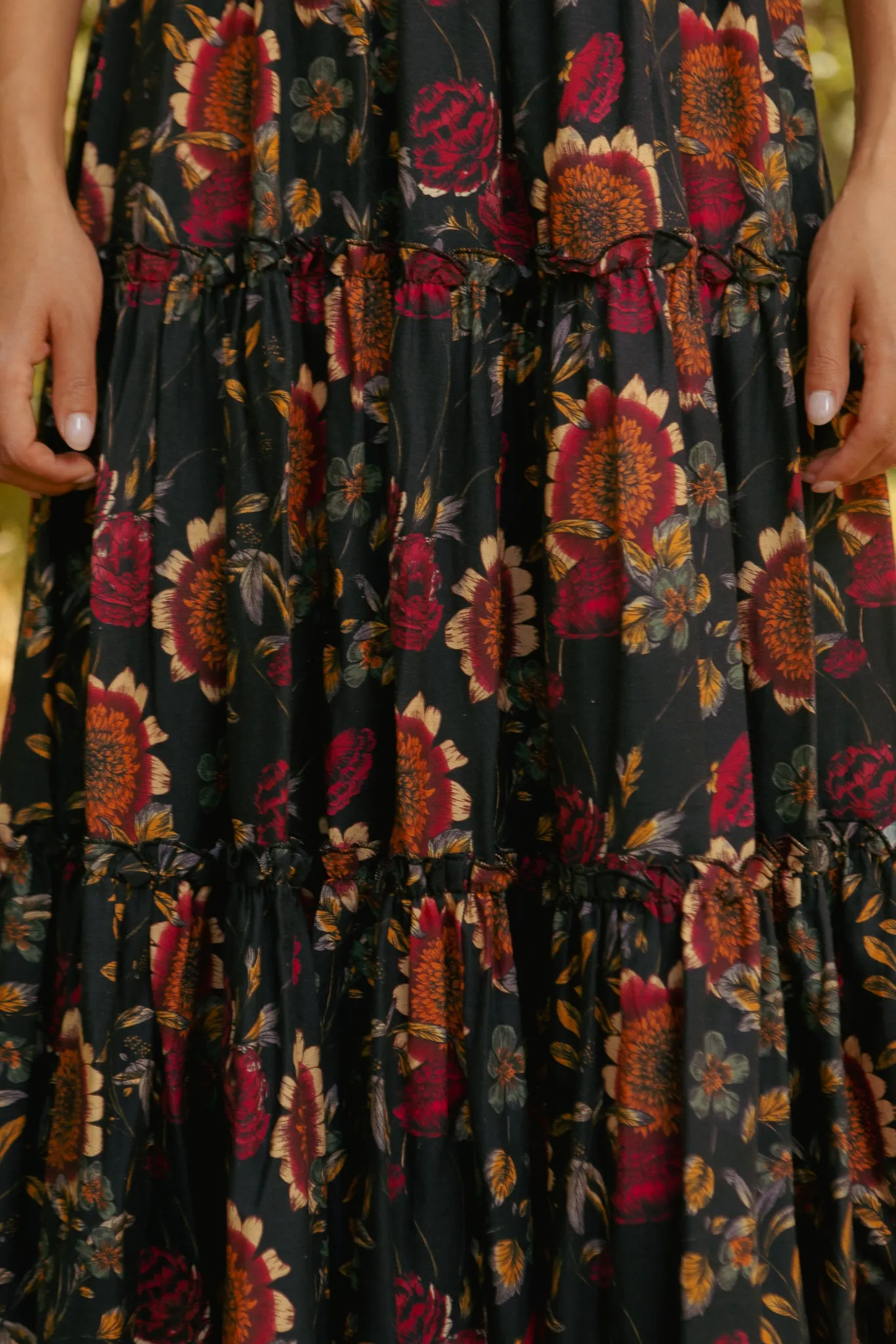 Madeline Dress in Moody Sunflower sold by Ivy City Co product image thumbnail 4