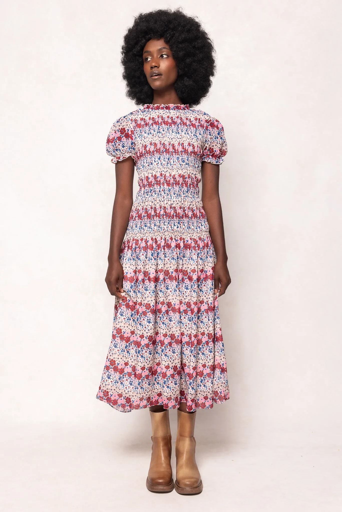Hayden Dress in Lush Garden sold by Ivy City Co