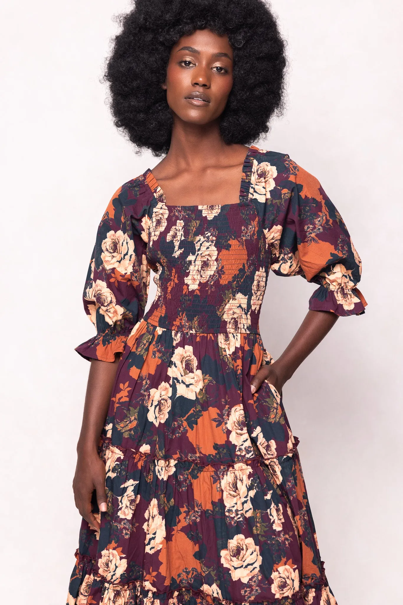 Madeline Dress in Equinox Rose sold by Ivy City Co product image thumbnail 3
