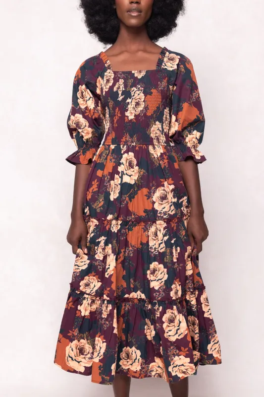 Madeline Dress in Equinox Rose sold by Ivy City Co