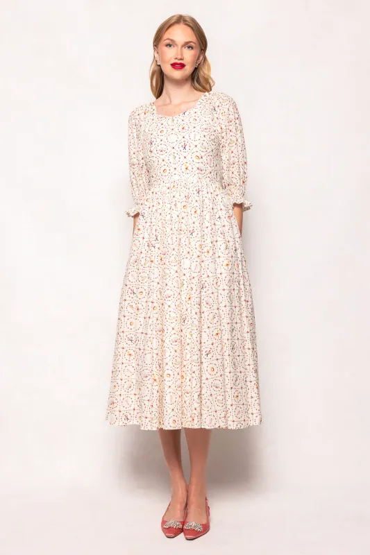 Rylie Dress in Twelve Days Print sold by Ivy City Co