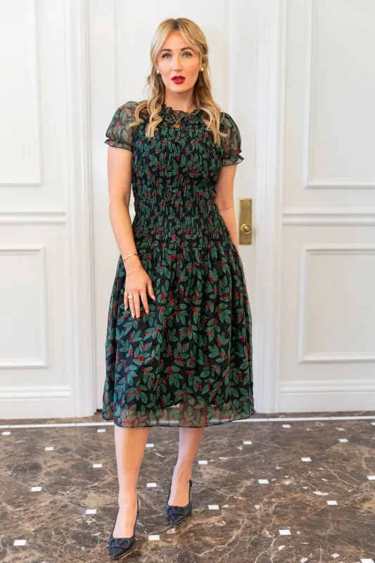 Hayden Dress in Berries made by Ivy City Co