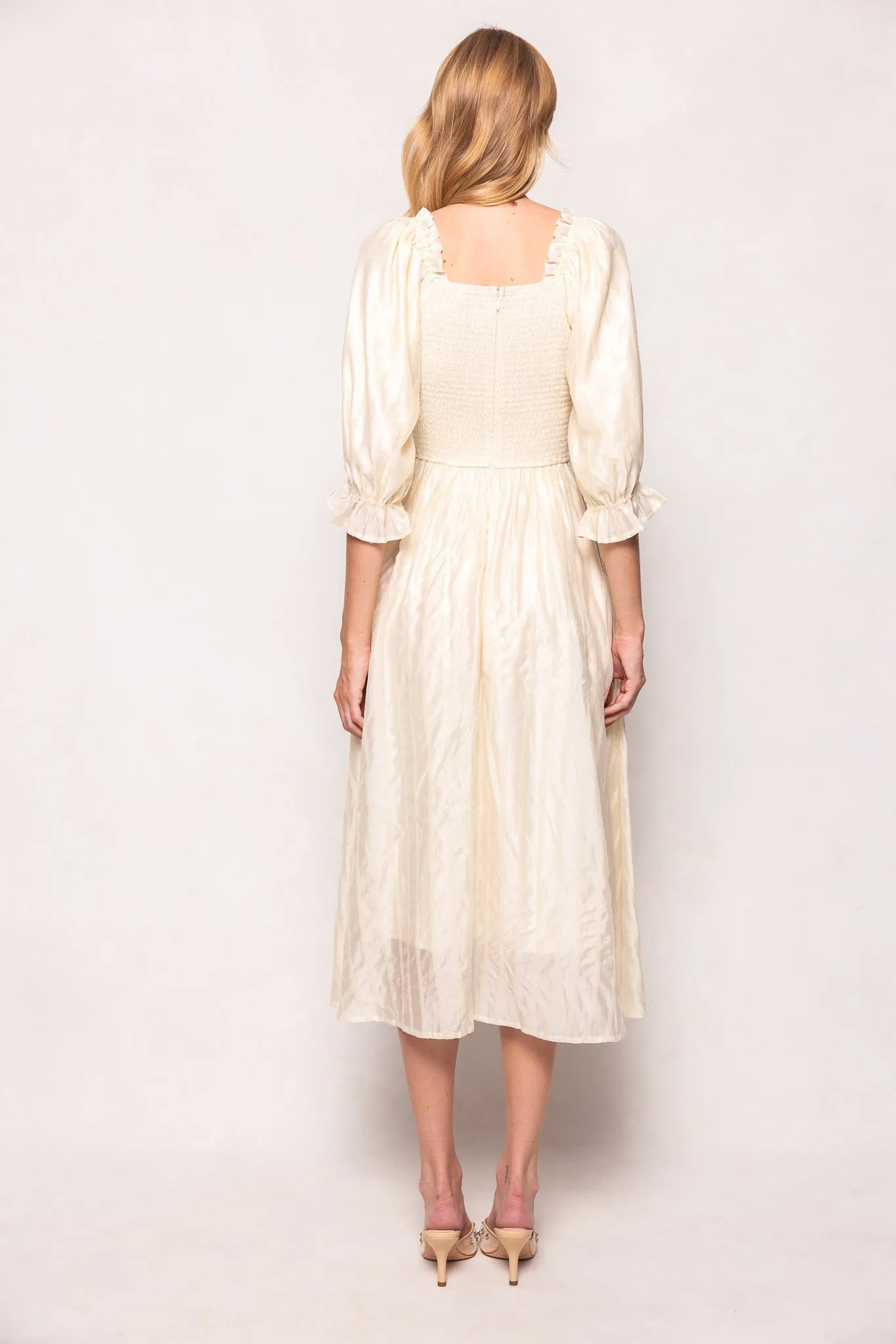 Tindra Dress in Cream Sequin sold by Ivy City Co product image thumbnail 5