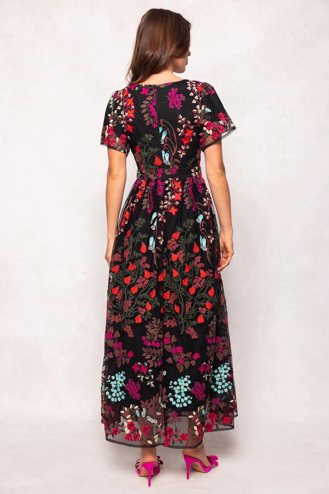 Flora Dress in Moonlit Blossom sold by Ivy City Co product image thumbnail 3