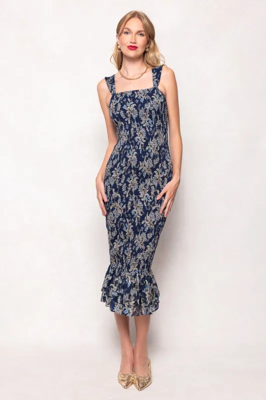 Mira Dress in Gilded Vine sold by Ivy City Co