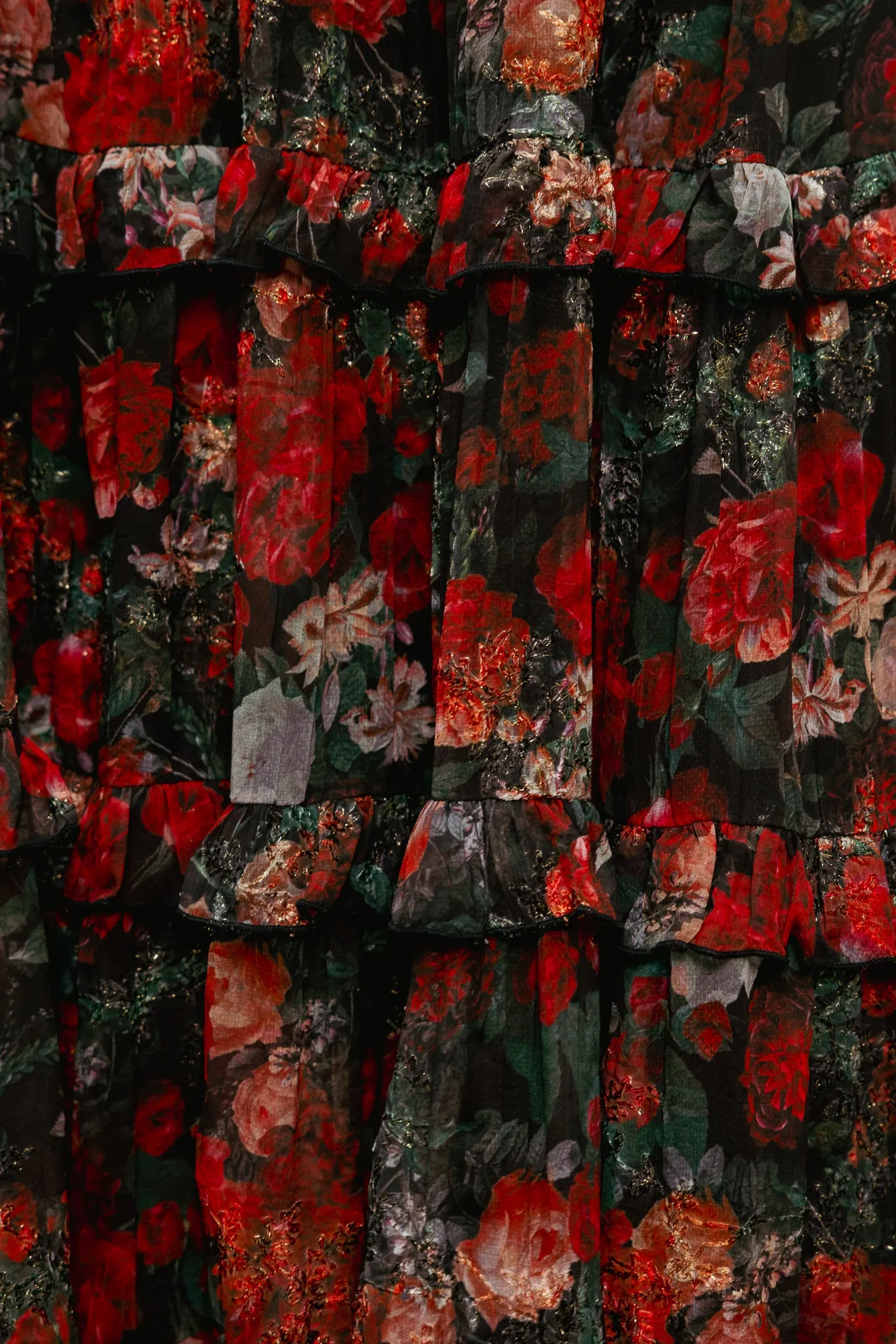 Winnie Dress in Midnight Roses sold by Ivy City Co product image thumbnail 2