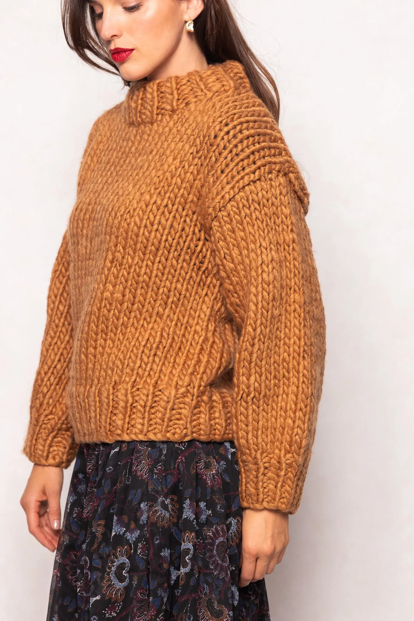 Ira Sweater in Almond sold by Ivy City Co product image thumbnail 4