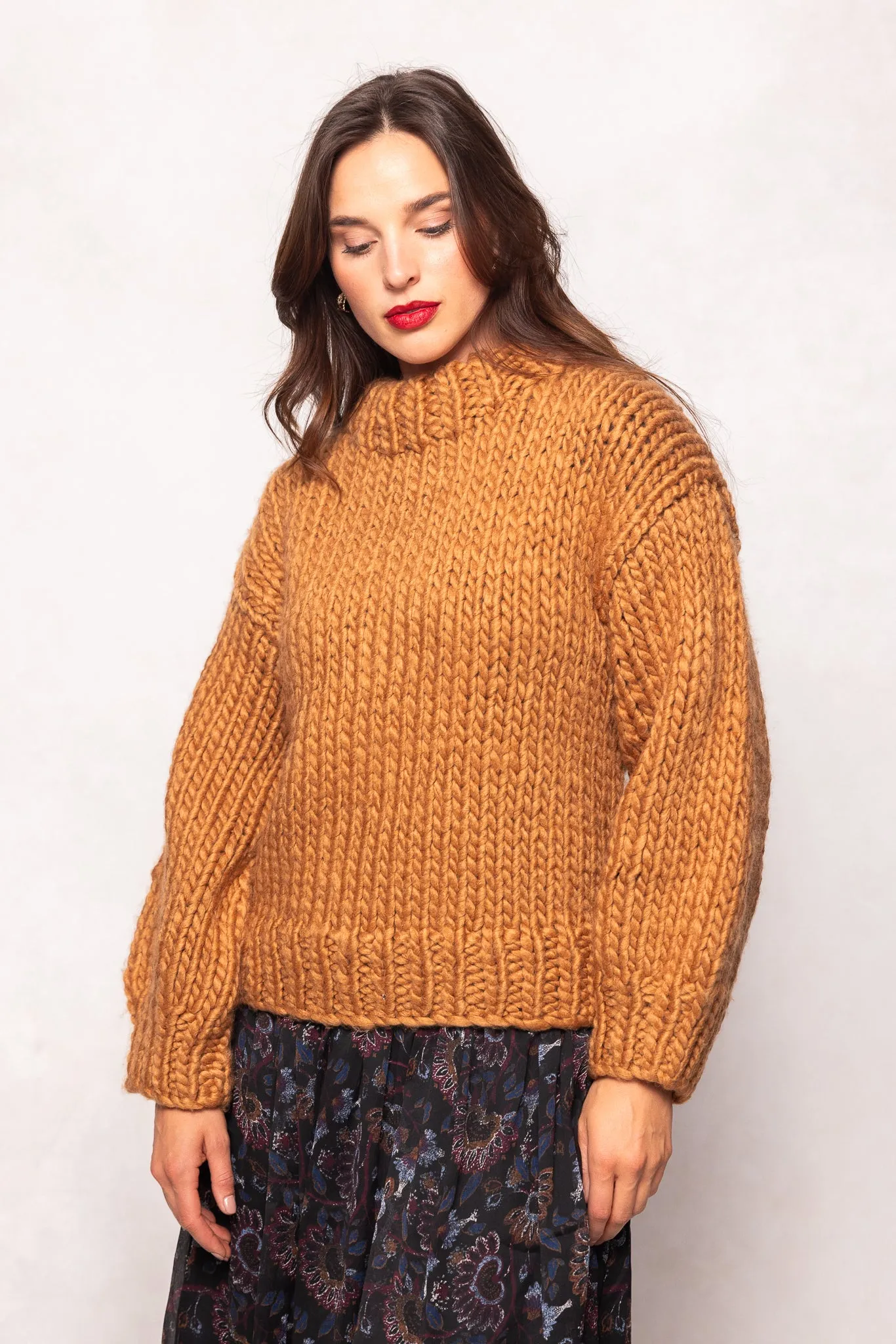 Ira Sweater in Almond sold by Ivy City Co product image thumbnail 3