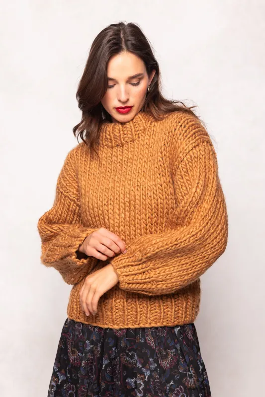 Ira Sweater in Almond sold by Ivy City Co
