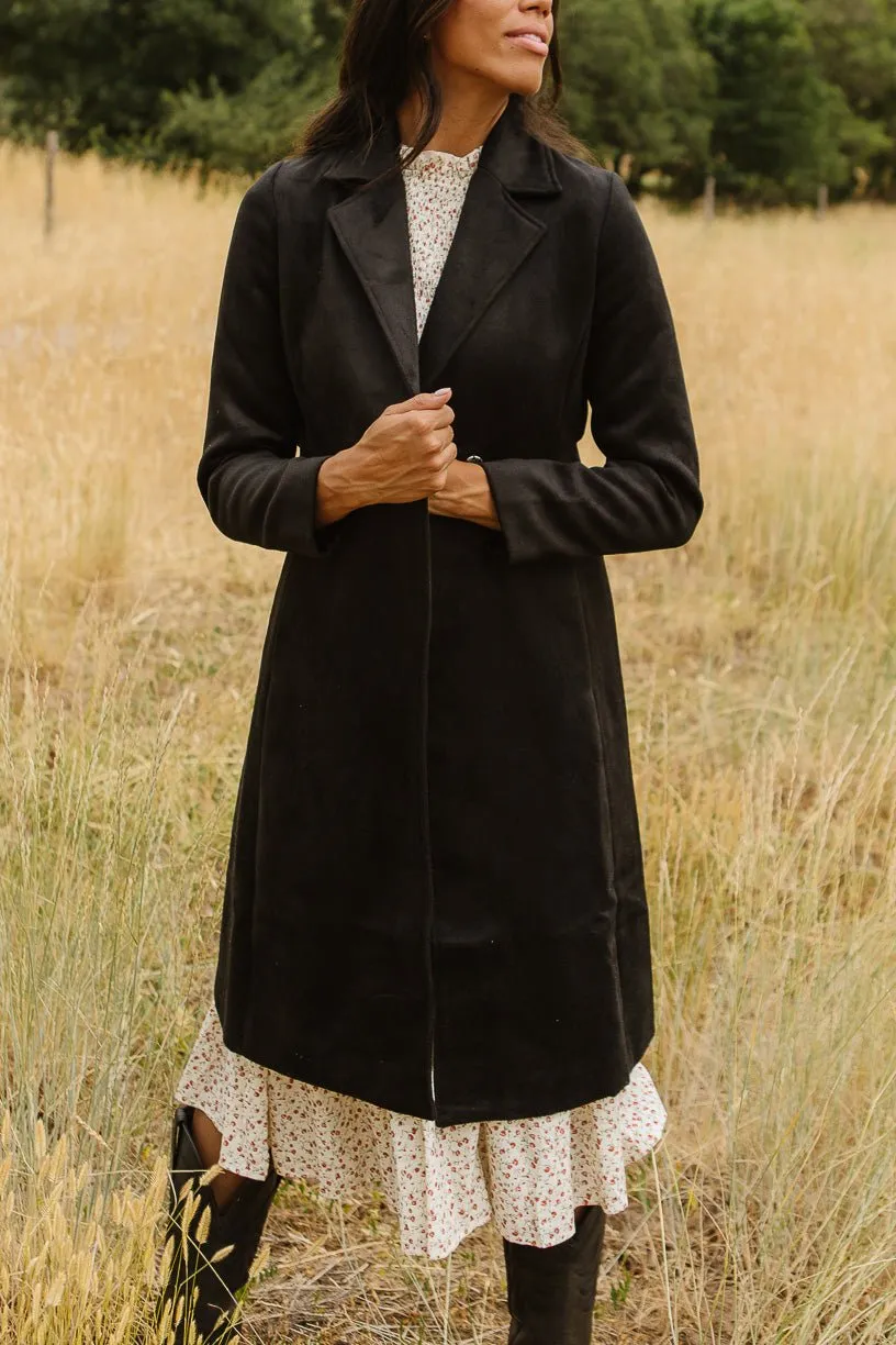 Sloane Coat in Black - FINAL SALE sold by Ivy City Co product image thumbnail 4