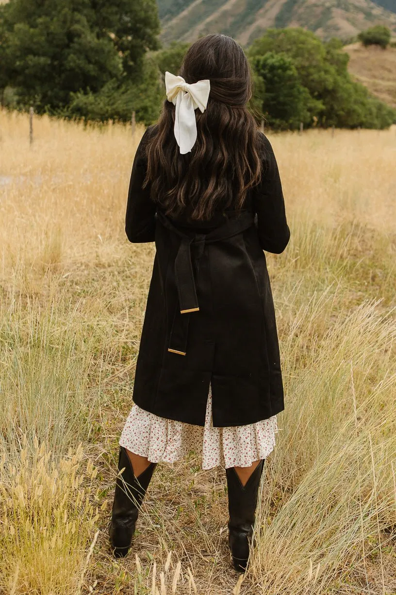Sloane Coat in Black - FINAL SALE sold by Ivy City Co product image thumbnail 3