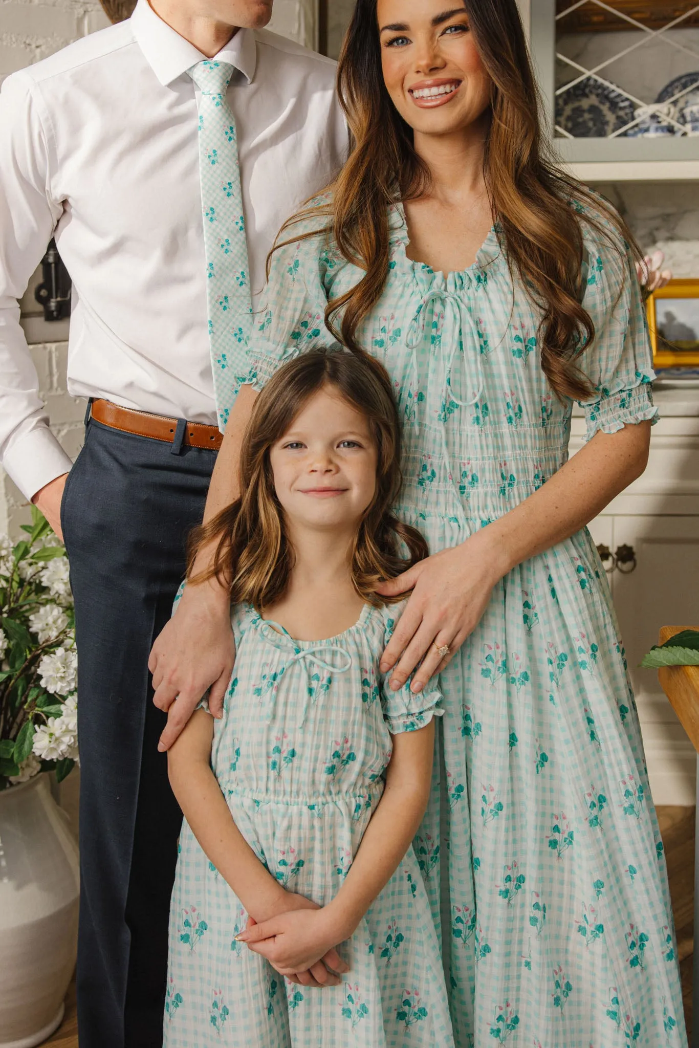 Jessie Dress in Bloom Gingham sold by Ivy City Co product image thumbnail 3