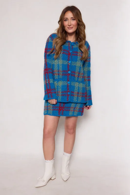 Solomon Set in Blue Plaid made by Ivy City Co