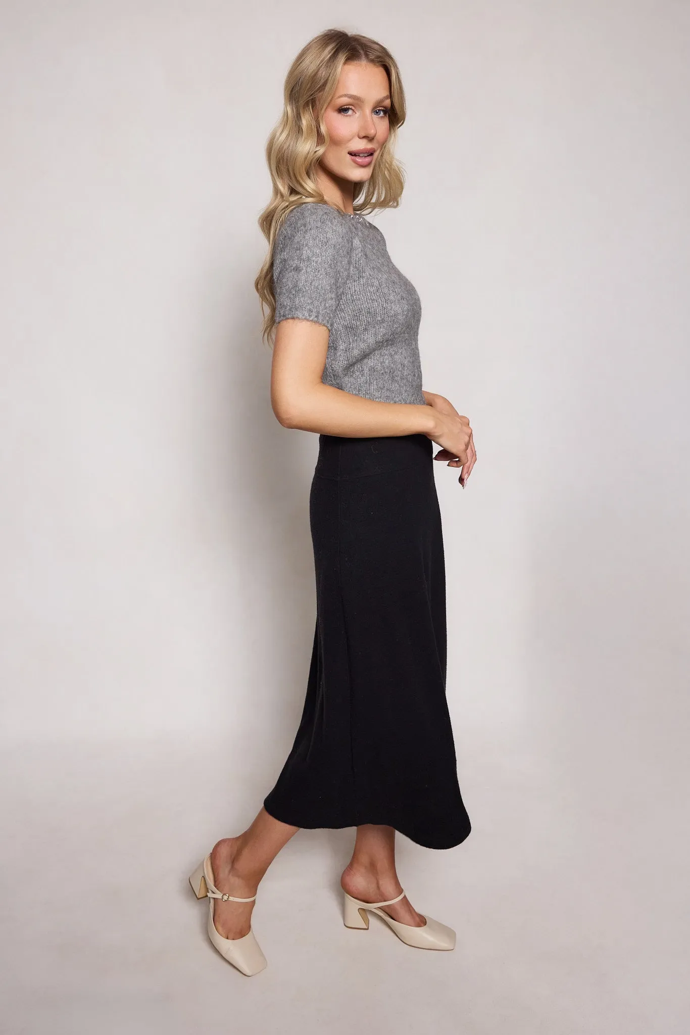 Tenley Skirt in Black sold by Ivy City Co product image thumbnail 2