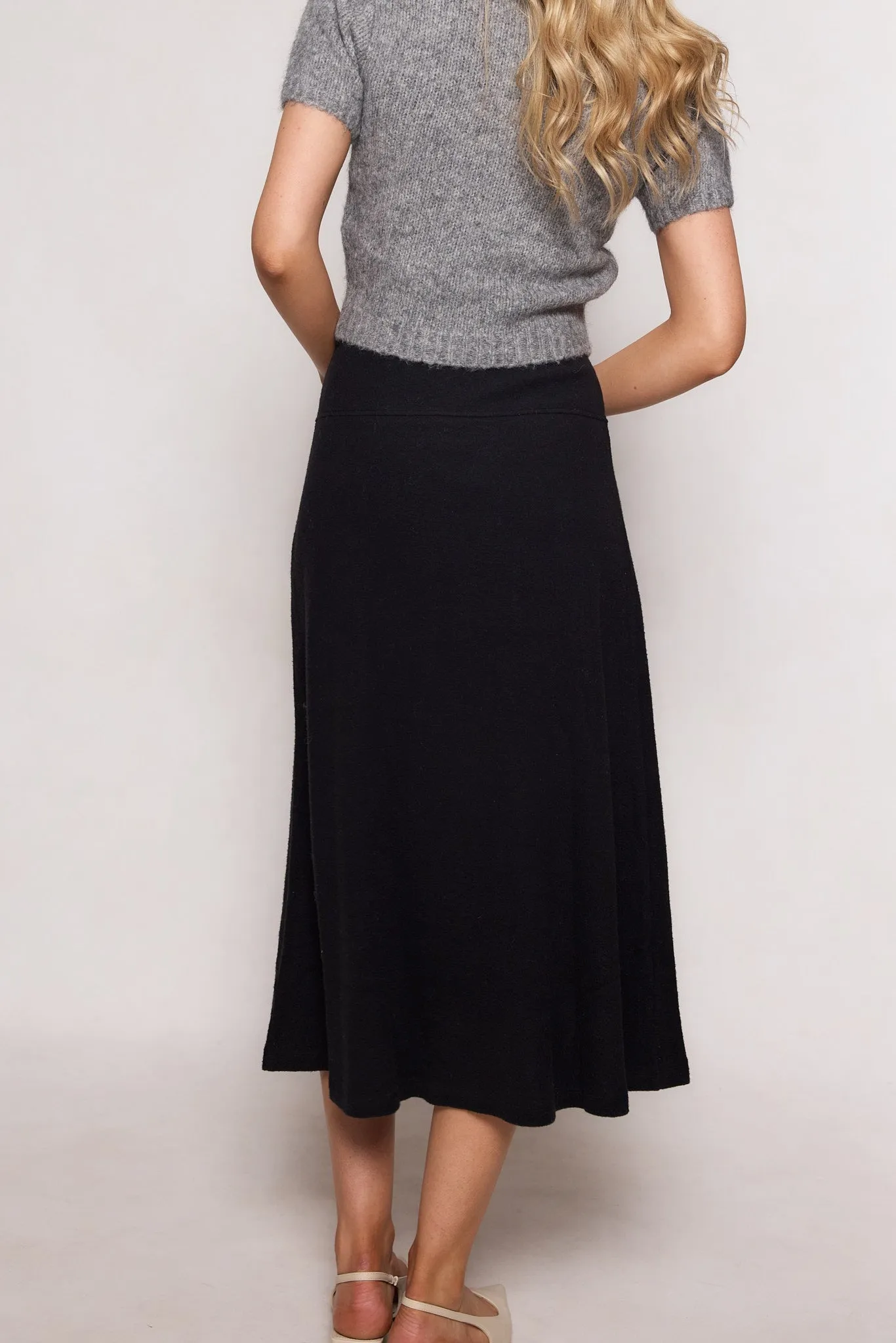 Tenley Skirt in Black sold by Ivy City Co product image thumbnail 3