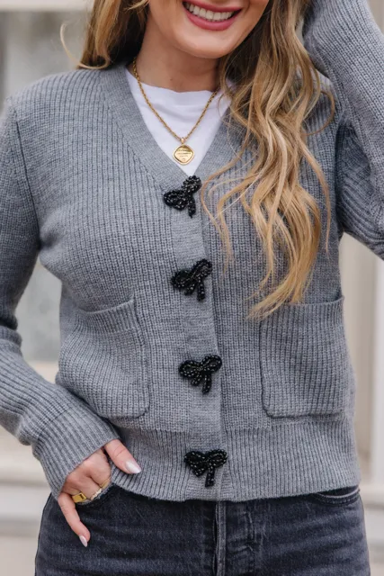 Theo Sweater in Gray sold by Ivy City Co