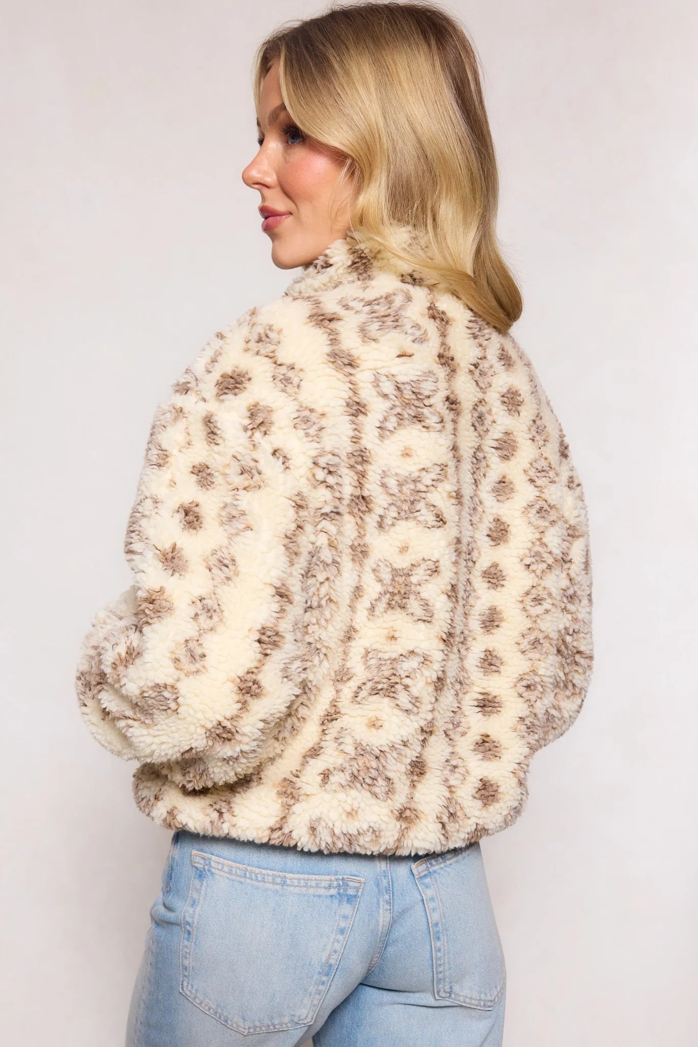 Theodore Jacket in Tan & White sold by Ivy City Co product image thumbnail 4