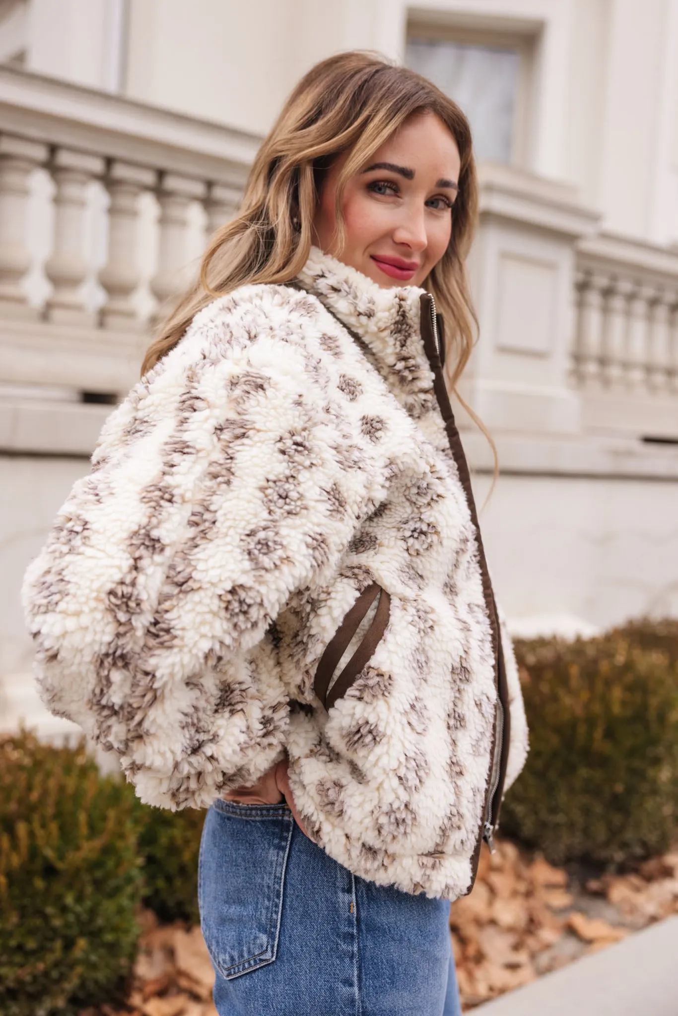 Theodore Jacket in Tan & White sold by Ivy City Co product image thumbnail 2
