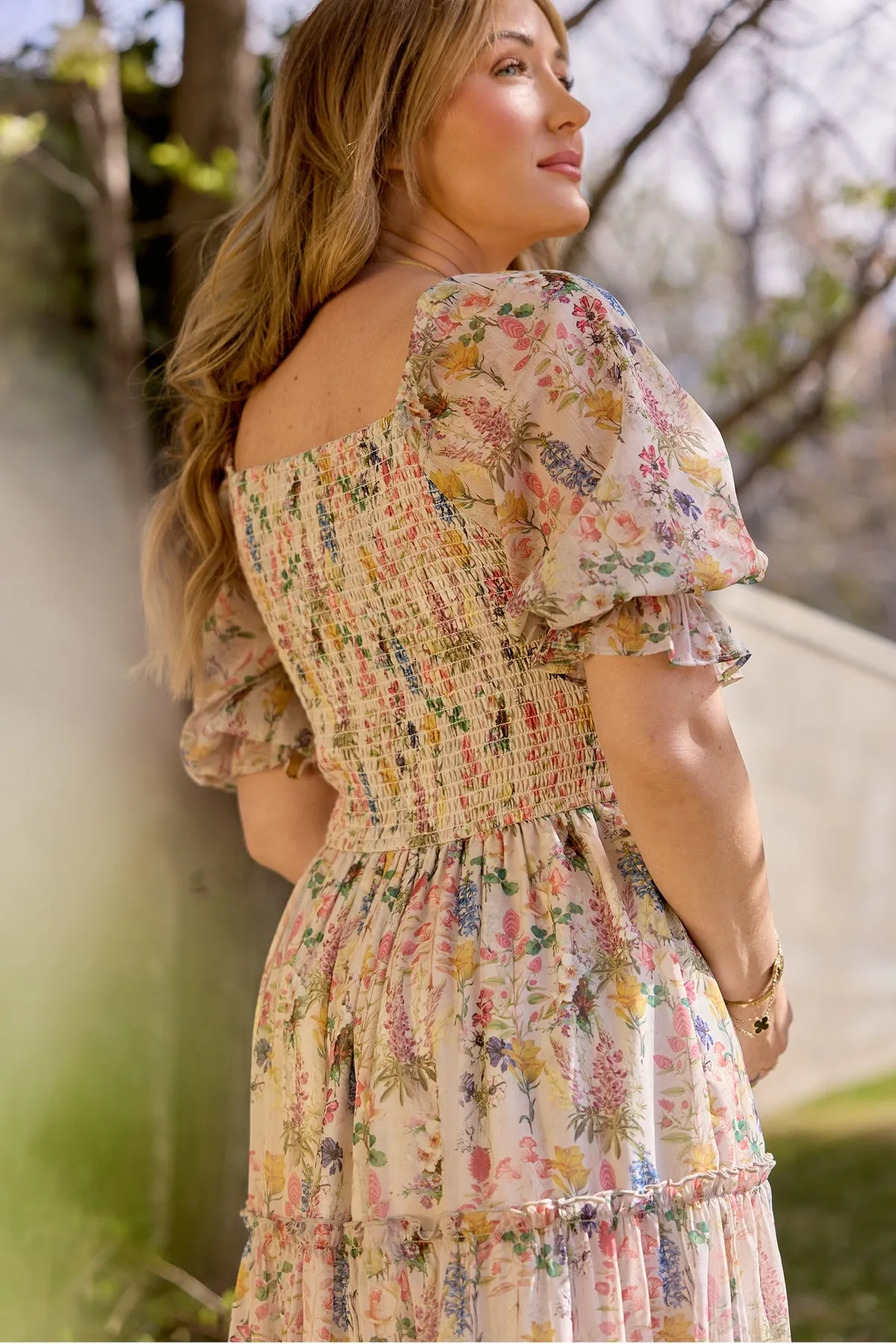 Madeline Dress in Cordelia Floral sold by Ivy City Co product image thumbnail 3