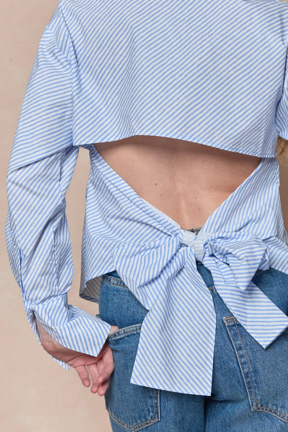 Oriana Top in Blue sold by Ivy City Co product image thumbnail 4