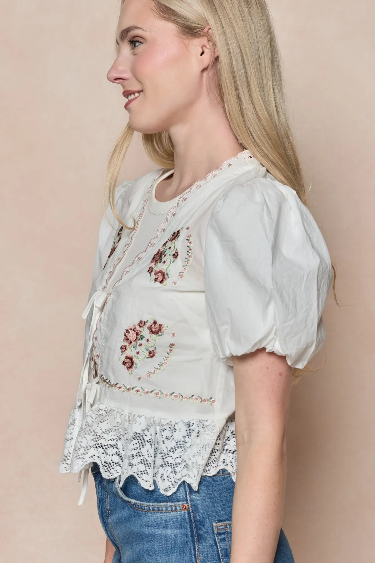 Fable Top in White sold by Ivy City Co product image thumbnail 3