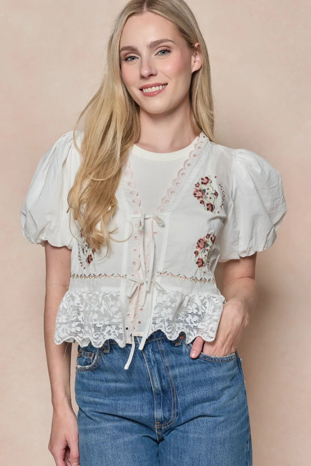 Fable Top in White sold by Ivy City Co
