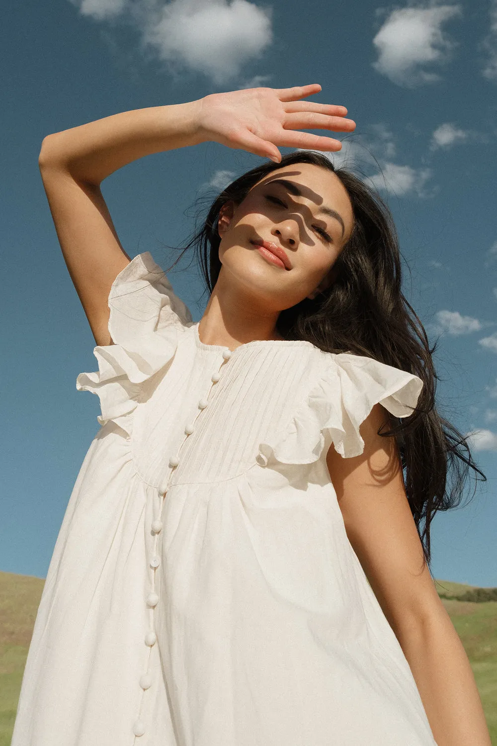 Abigail Maxi Dress in Antique Ivory sold by Ivy City Co product image thumbnail 2