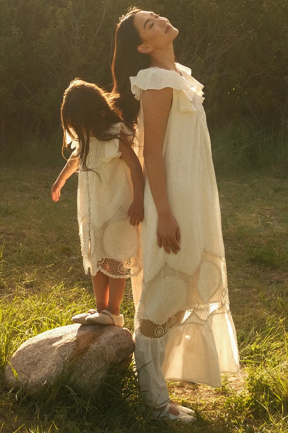 Abigail Maxi Dress in Antique Ivory sold by Ivy City Co product image thumbnail 3