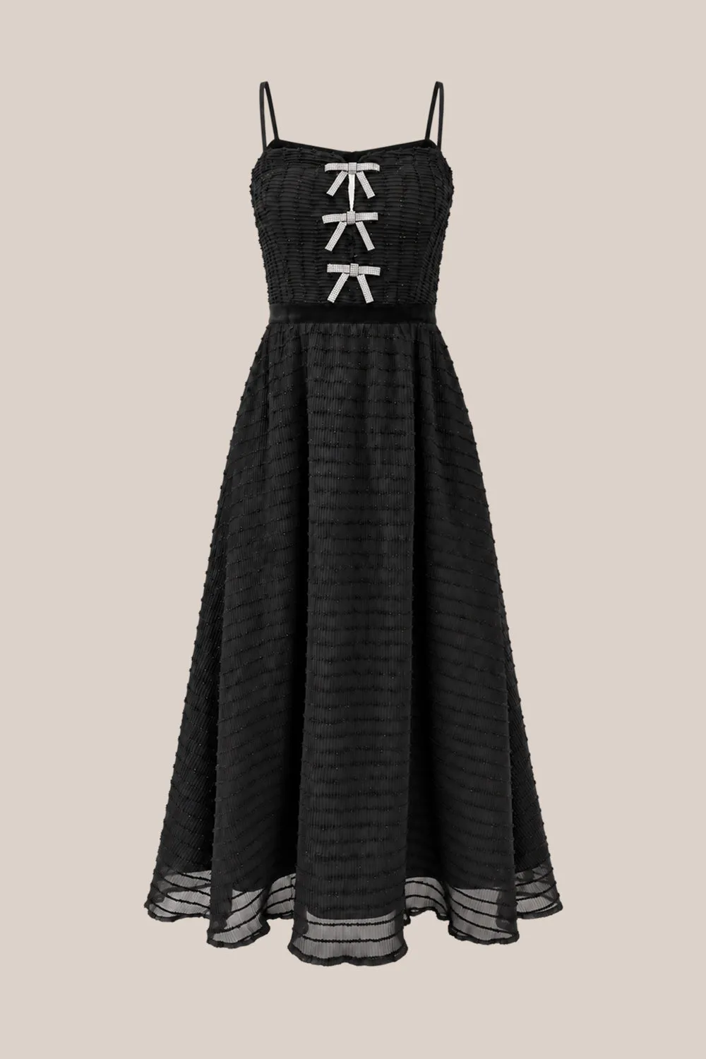 Justina Dress in Black sold by Ivy City Co