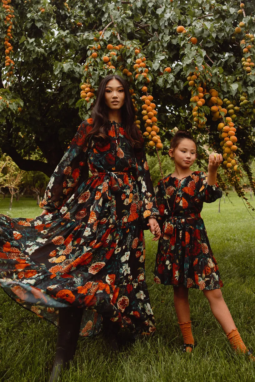 Imogen Dress in Moody Floral sold by Ivy City Co product image thumbnail 5