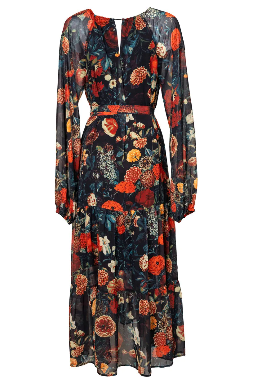Imogen Dress in Moody Floral sold by Ivy City Co product image thumbnail 3