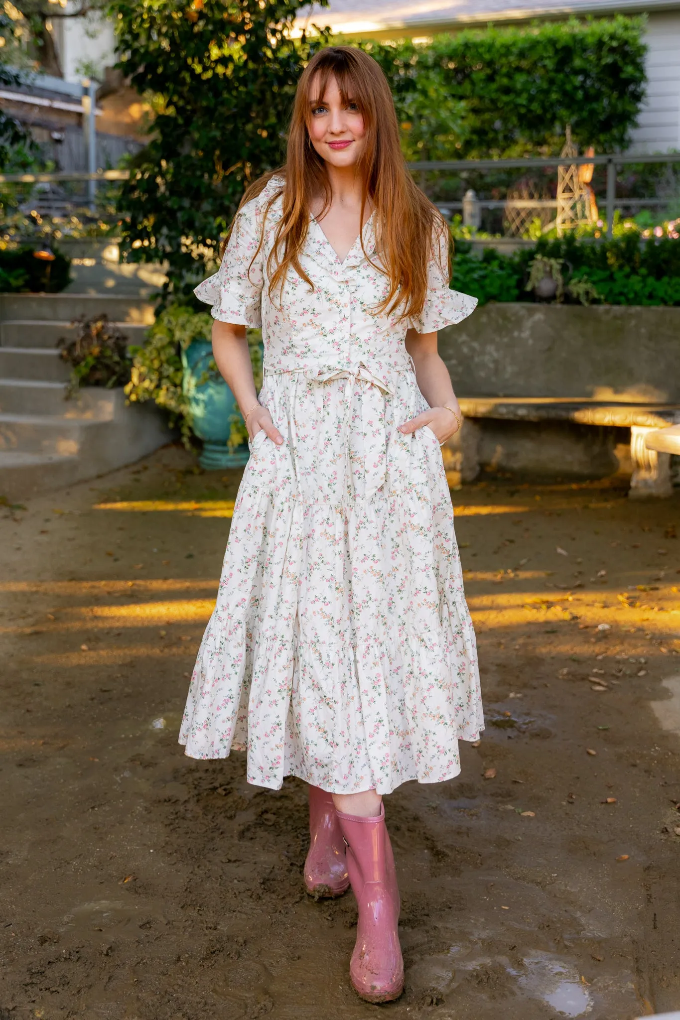 Sutton Dress Made With Liberty Fabric - FINAL SALE sold by Ivy City Co