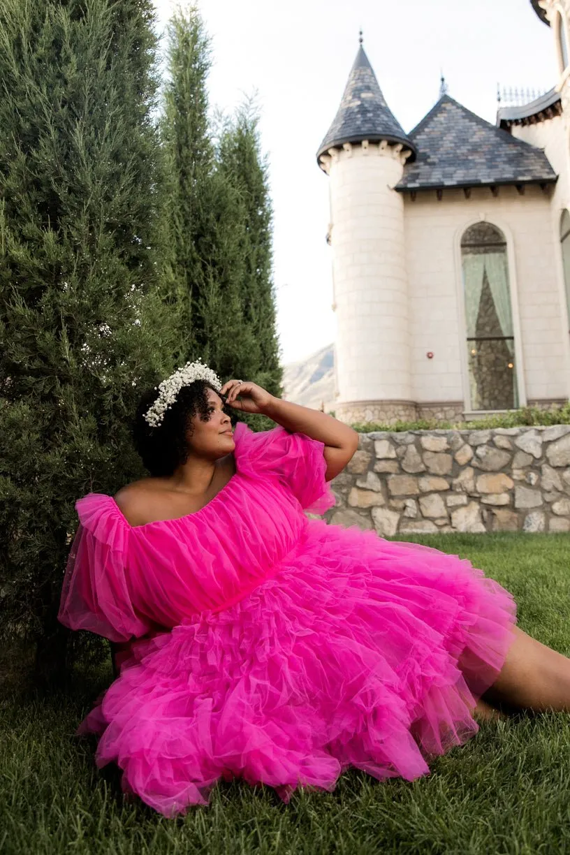 Pixie Dress in Hot Pink - FINAL SALE sold by Ivy City Co product image thumbnail 4