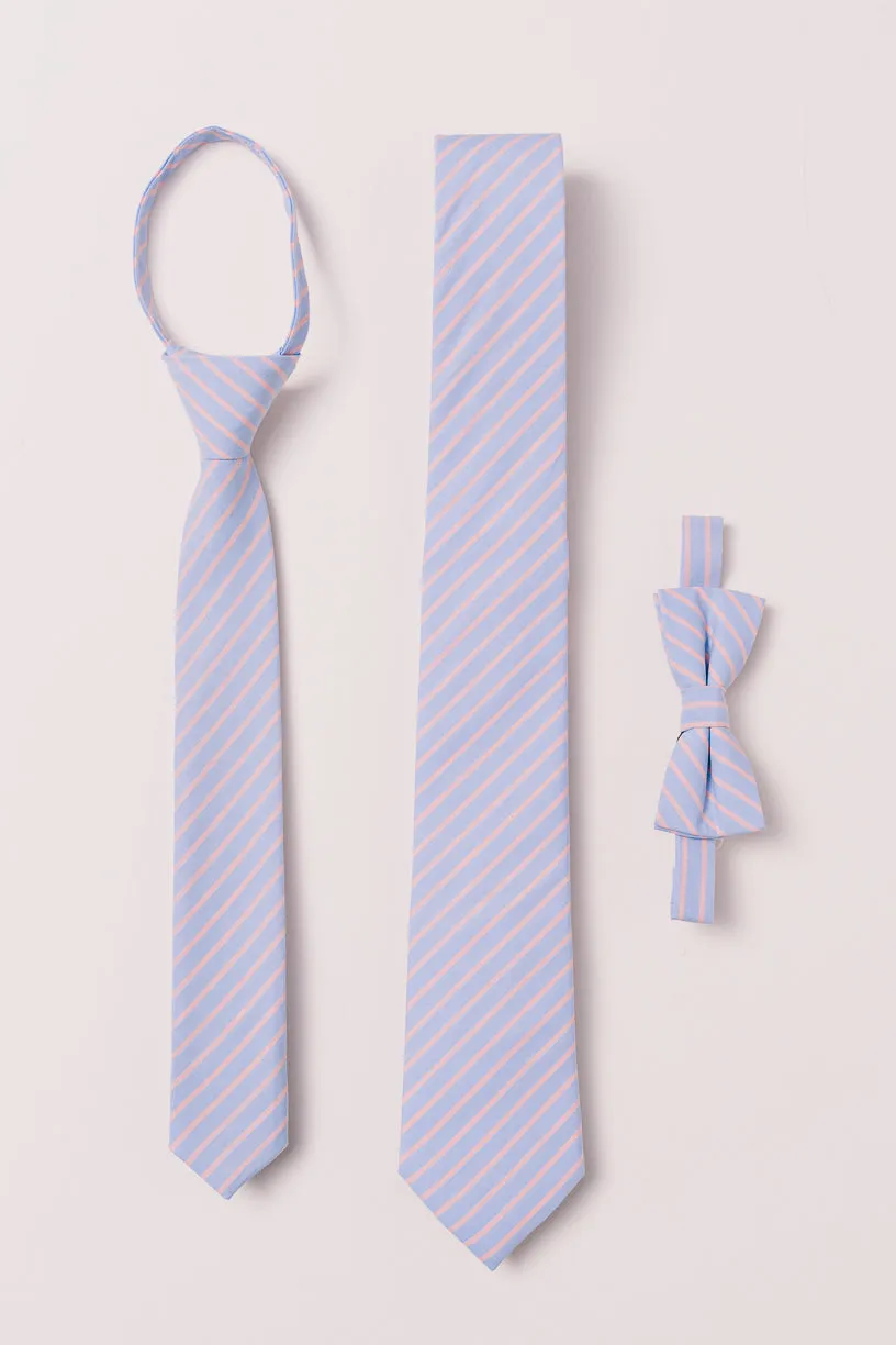 Mens Max Tie in Sutton Pinstripe - FINAL SALE sold by Ivy City Co product image thumbnail 3
