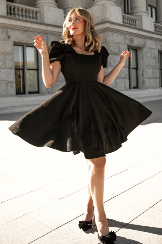 Nina Bow Flare Dress - FINAL SALE sold by Ivy City Co